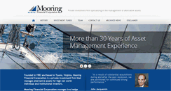 Desktop Screenshot of mooringfinancial.com